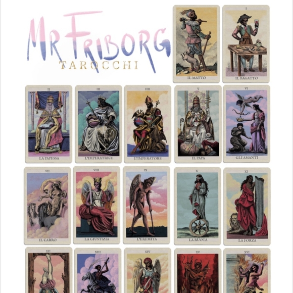 Tarocchi by Mr. Friborg tarot card pack - Picture 2 of 15